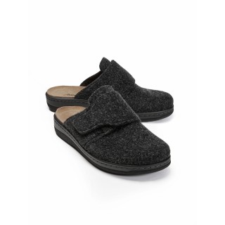Klett-Pantolette Wollfilz