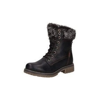 Puccetti Schnür Boots Damen schwarz|schwarz|schwarz|schwarz|schwarz|schwarz|schwarz