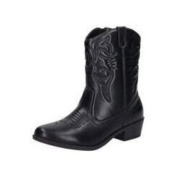 Tom Tailor Cowboy Boots Mädchen schwarz|schwarz|schwarz