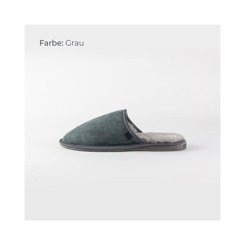 Provellus HAUSSCHUHE PANTOFFELN SLIPPER ECHT DEUTSCHES MERINOSCHAFFELL/LEDER Hausschuh