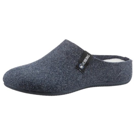 VERBENAS York Fieltro Pantoffel, Hausschuh, Homeslipper, Clog mit Warmfutter-Innensohle