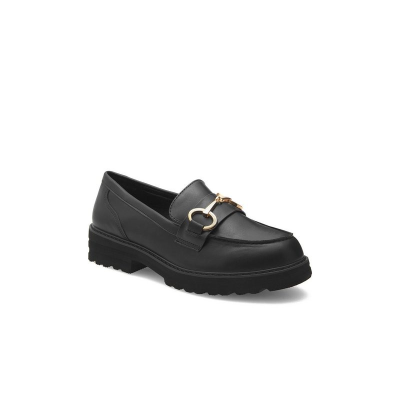 Jenny Fairy Mokassins WYL3647-5 Schwarz Slipper