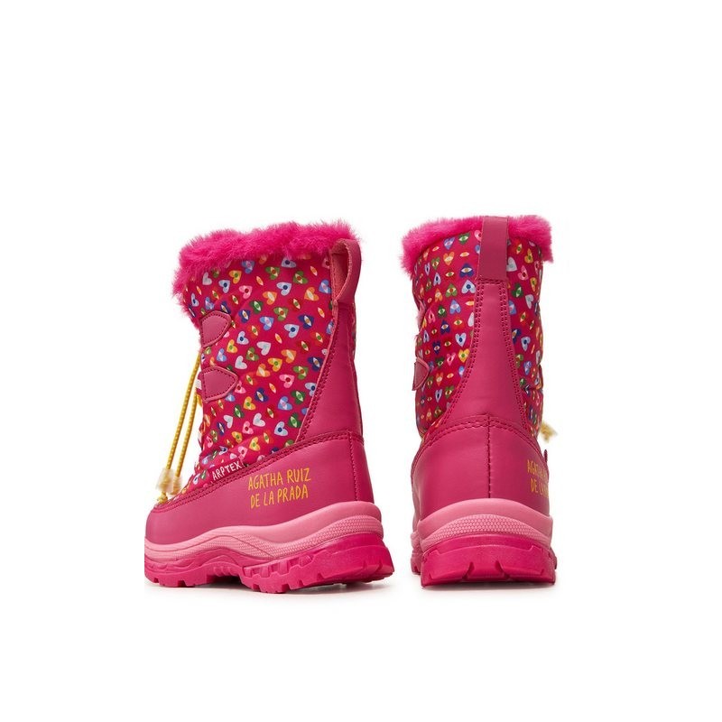 Agatha ruiz de la prada Schneeschuhe 241992-B S Weiß Schnürschuh