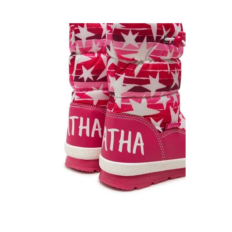 Agatha ruiz de la prada Schneeschuhe 231996-B S Rosa Schnürschuh