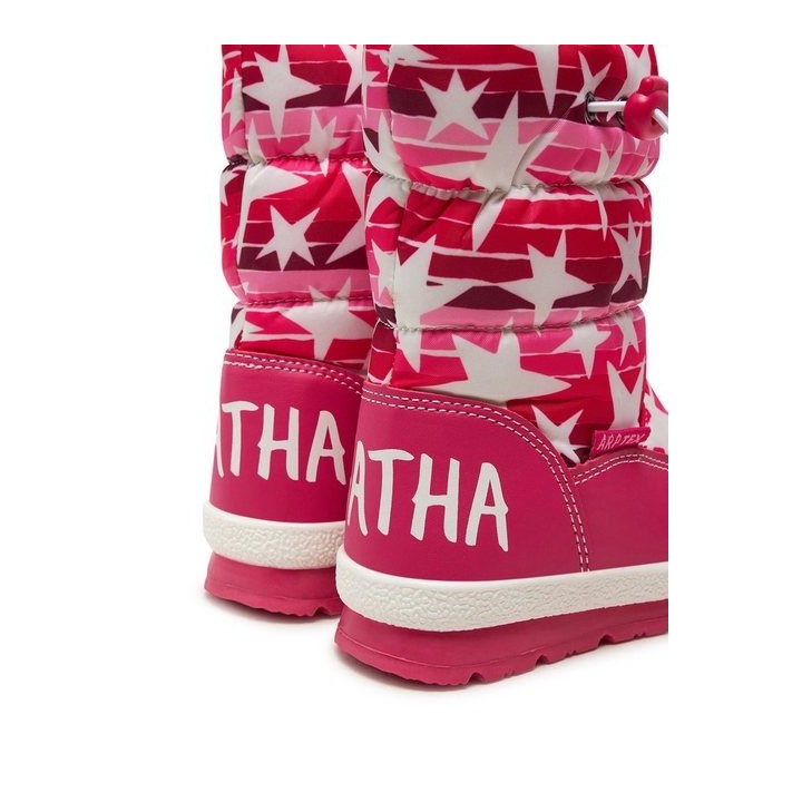 Agatha ruiz de la prada Schneeschuhe 231996-B S Rosa Schnürschuh