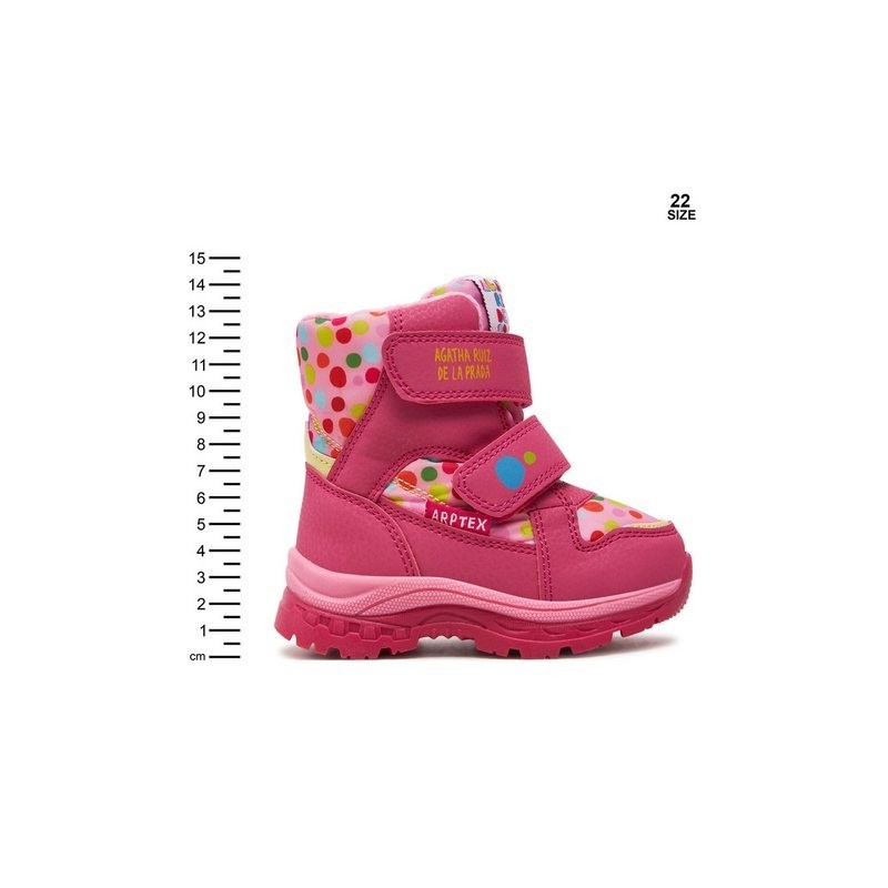 Agatha ruiz de la prada Schneeschuhe 241990-A M Rosa Schnürschuh