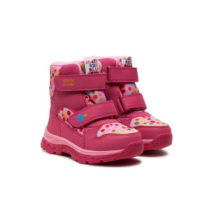 Agatha ruiz de la prada Schneeschuhe 241990-A D Rosa Schnürschuh