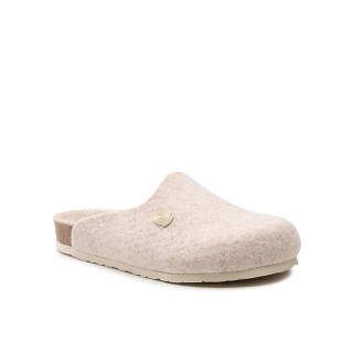 GENUINS Hausschuhe Helsinki G104617 Beige Hallenschuh