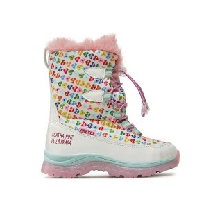 Agatha ruiz de la prada Schneeschuhe 241992-B D Weiß Schnürschuh