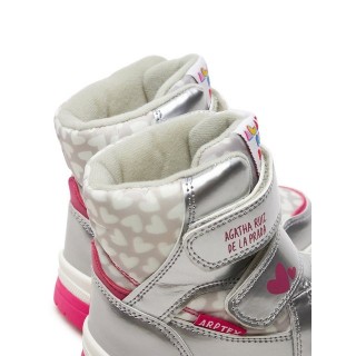 Agatha ruiz de la prada Schneeschuhe 241990-B M Silberfarben Schnürschuh