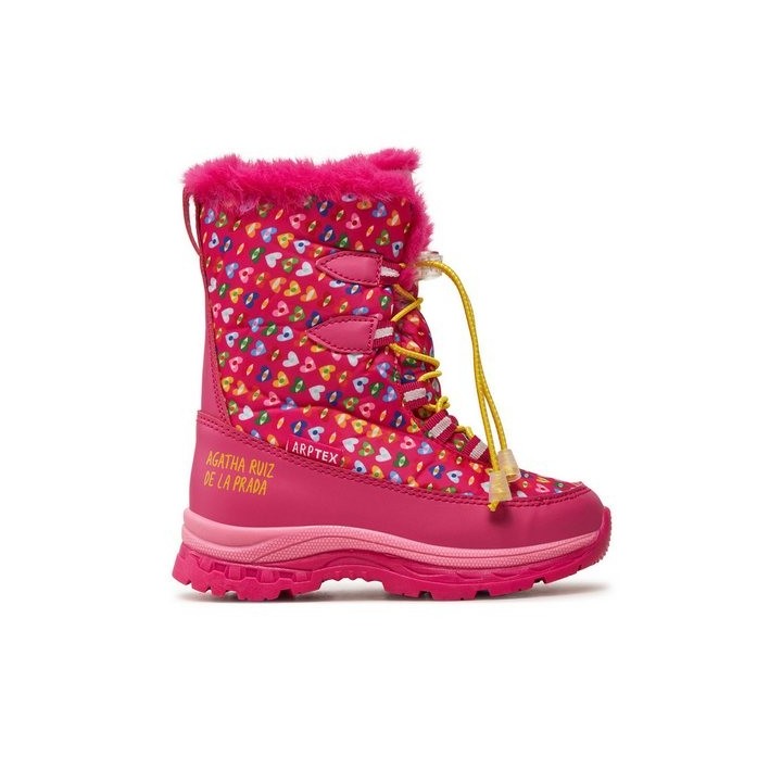 Agatha ruiz de la prada Schneeschuhe 241992-A D Rosa Schnürschuh