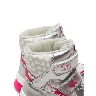 Agatha ruiz de la prada Schneeschuhe 241990-B S Silberfarben Schnürschuh