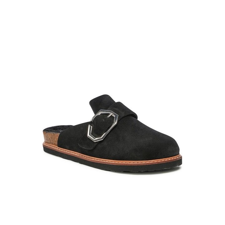 GENUINS Hausschuhe Grisel G104527 Schwarz Hallenschuh