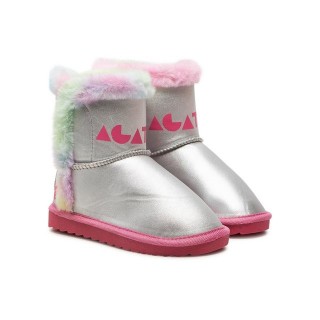 Agatha ruiz de la prada Schneeschuhe 231980-B D Silberfarben Schnürschuh