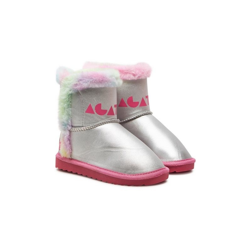 Agatha ruiz de la prada Schneeschuhe 231980-B D Silberfarben Schnürschuh