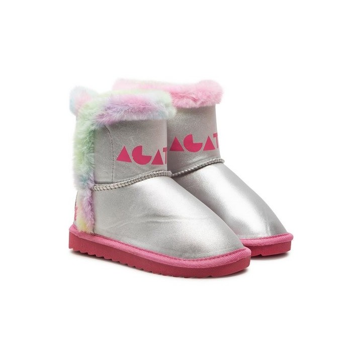 Agatha ruiz de la prada Schneeschuhe 231980-B D Silberfarben Schnürschuh