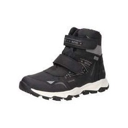 Mustang Klett Boots Jungen schwarz|schwarz|schwarz
