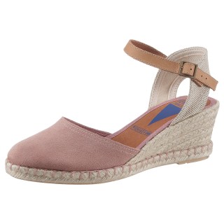 VERBENAS Sandalette »MALENA SERRAJE«, Sommerschuh, Riemchensandale, Urlaubschuh mit Keilabsatz