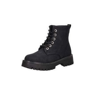 Studio London Schnür Boots Damen schwarz|schwarz