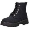 Studio London Schnür Boots Damen schwarz|schwarz