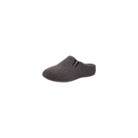 Verbenas York Nairobi Hausschuhe Damen grau|grau