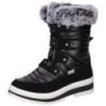 Studio London Schneeboots Damen schwarz|schwarz|schwarz