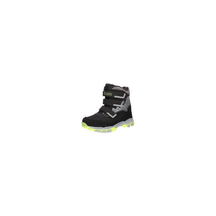Puccetti Klett Boots Jungen schwarz|schwarz