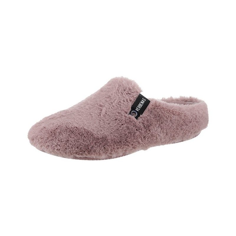 VERBENAS YORK Gales Pantoffel, Pantoffel, Hausschuh, Homeslipper in kuscheliger Plüsch-Optik