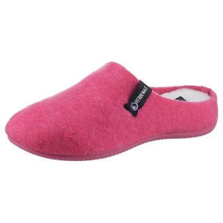 VERBENAS York Fieltro Pantoffel, Hausschuh, Homeslipper, Clog mit Warmfutter-Innensohle