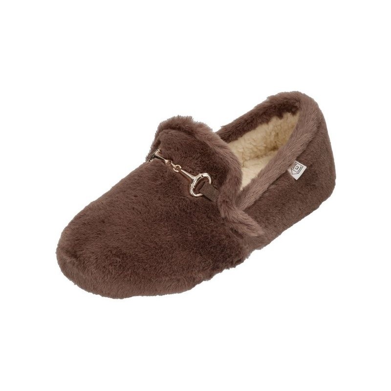 espadrij l´originale BALLERINE COZY Hausschuh Marron