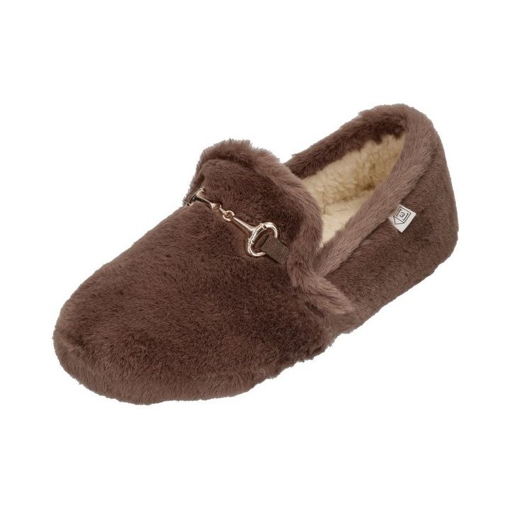 espadrij l´originale BALLERINE COZY Hausschuh Marron