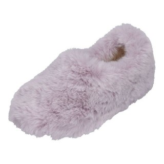 espadrij l´originale PANTOUFLE FURRY Hausschuh Lavande