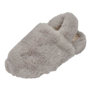 espadrij l´originale ELASTIQUE FURRY Hausschuh Gris