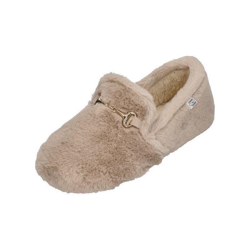 espadrij l´originale BALLERINE COZY Hausschuh Beige