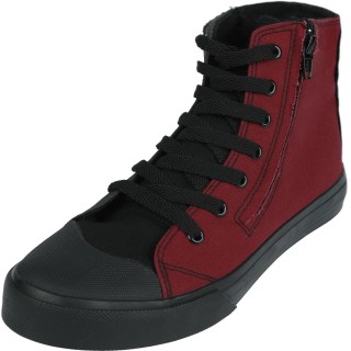 Sneaker high   schwarz/grau/rot "RED by EMP" von RED by EMP