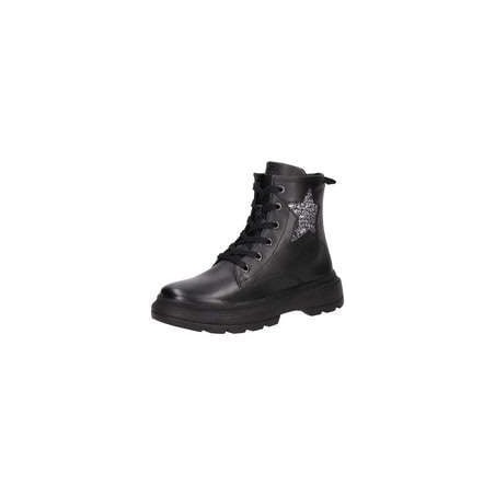 Geox J Kiddartah Schnür Boots Mädchen schwarz|schwarz|schwarz|schwarz|schwarz|schwarz