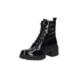 2Go Fashion Schnür Boots Damen schwarz|schwarz