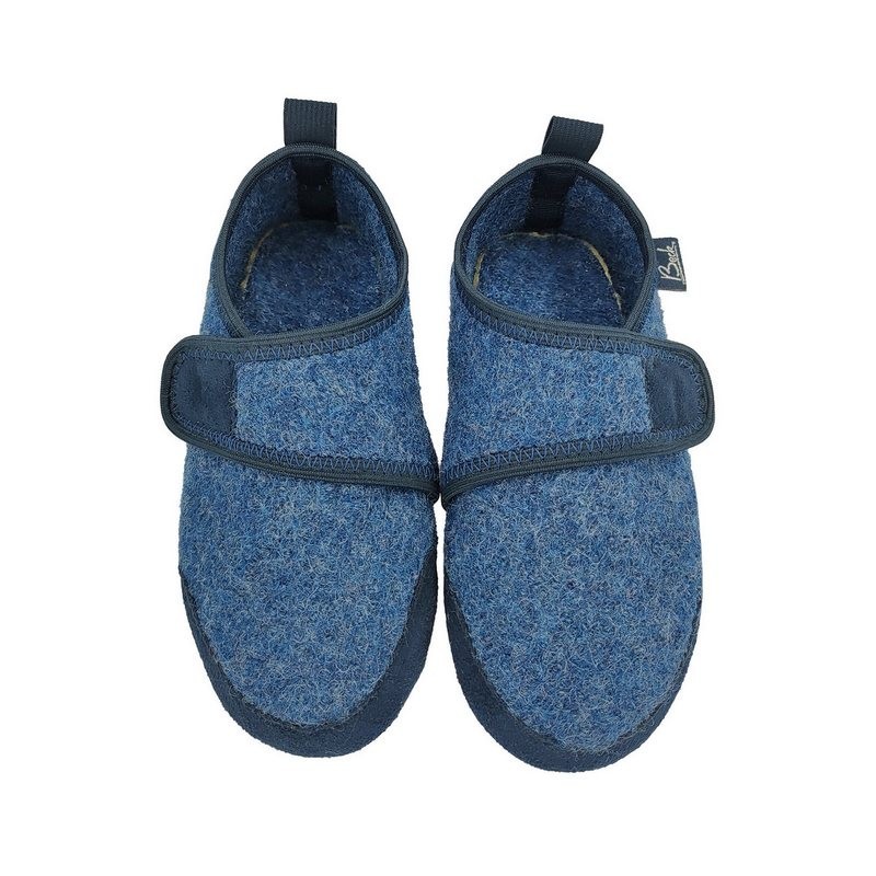 Beck BECK-BUDDIES cosy - aus Schurwolle mit atmungsaktiver Sohle Hausschuh