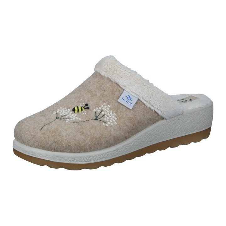 Fly Flot Hausschuhe Pantoffel aus Flauschstoff