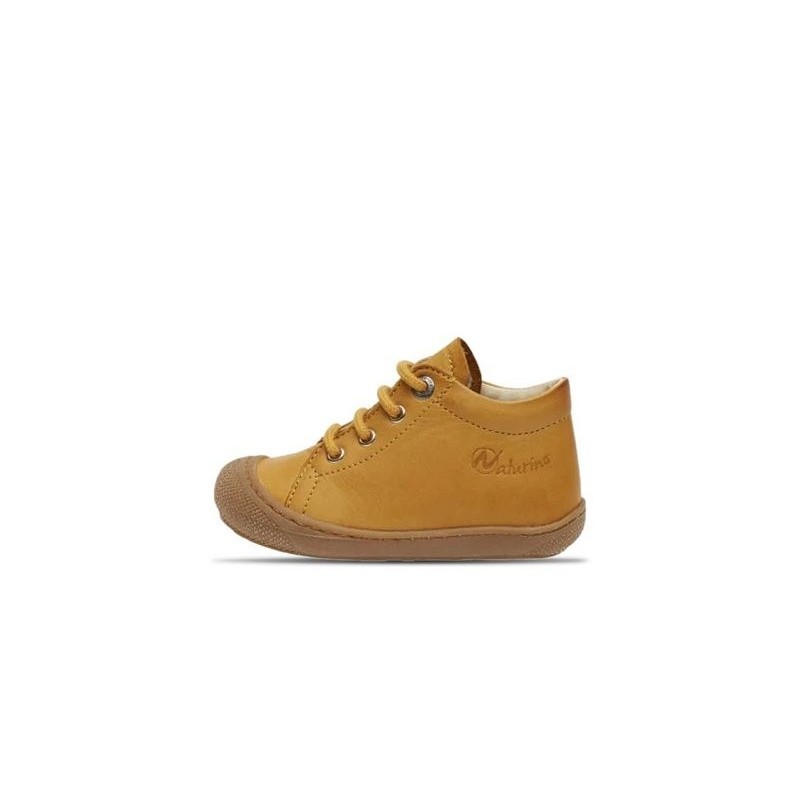 Naturino Cocoon, orange Schnürschuh