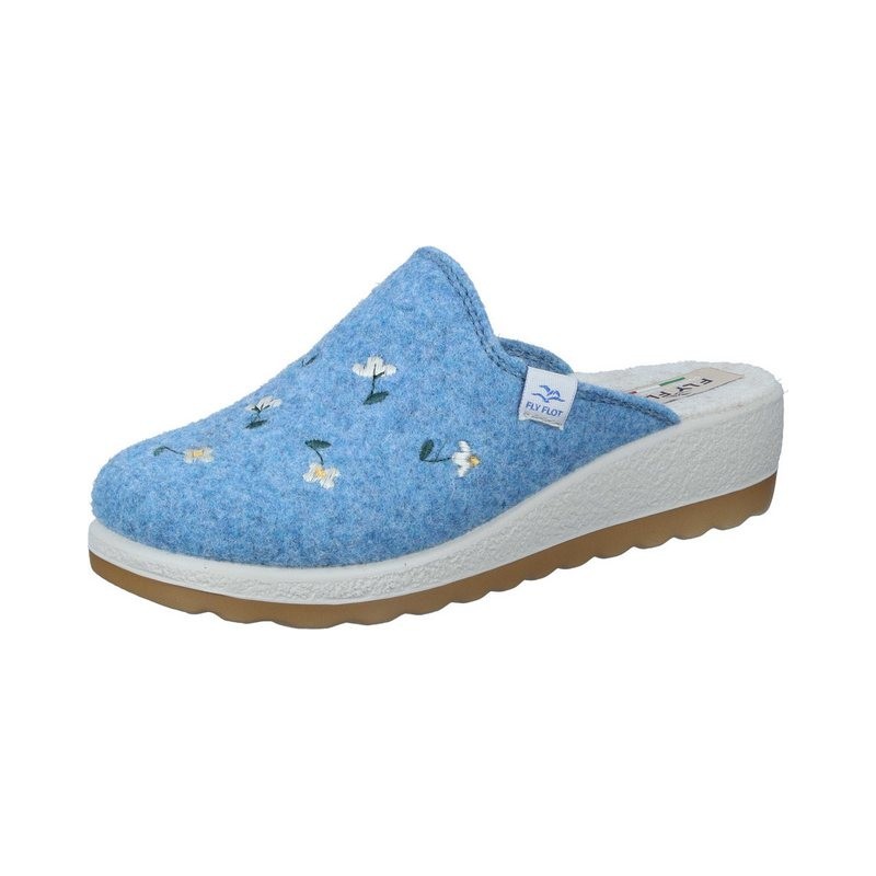 Fly Flot Hausschuhe Pantoffel aus Wollfilz