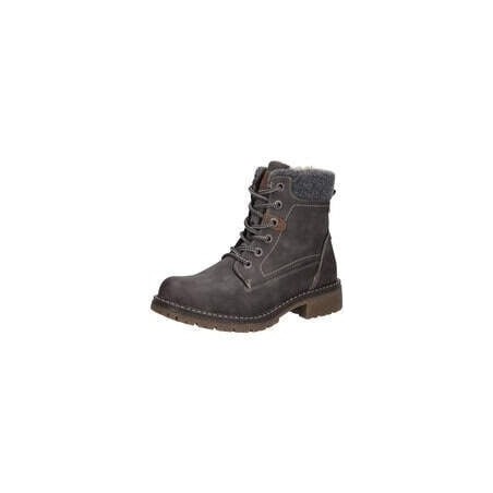 Puccetti Schnür Boots Damen grau|grau|grau|grau|grau|grau|grau