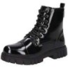 s.Oliver Schnür Boots Mädchen schwarz|schwarz|schwarz