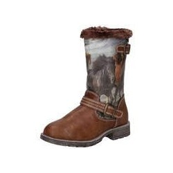 Barbarella Stiefel Mädchen braun|braun|braun|braun|braun