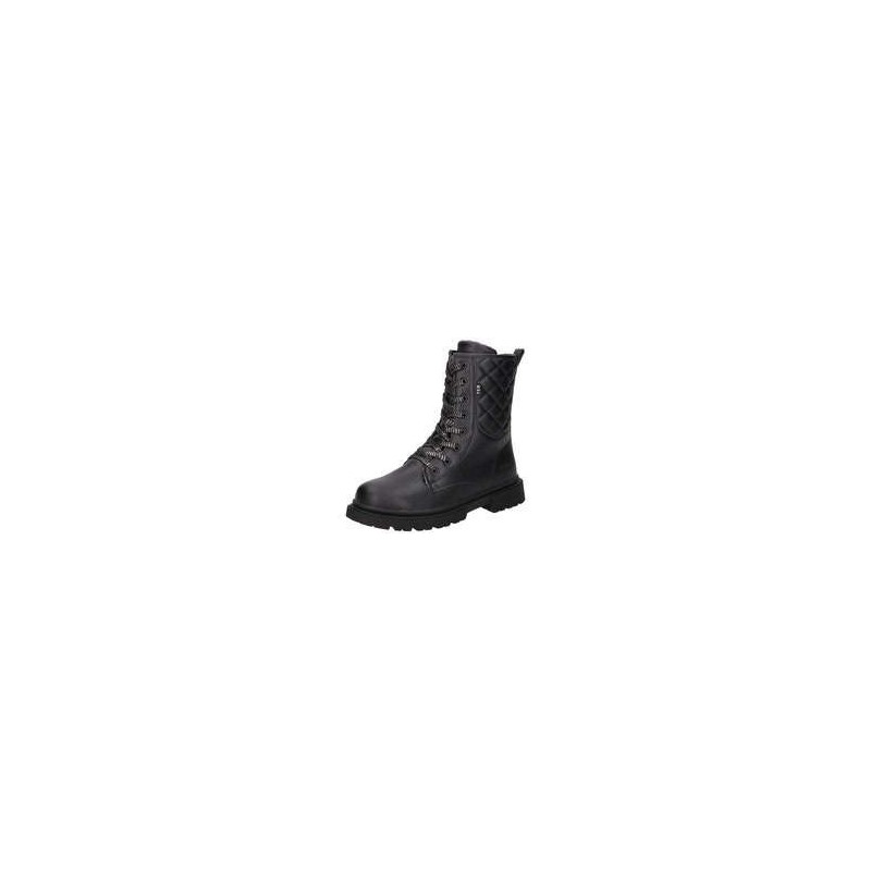 s.Oliver Schnürstiefel Mädchen schwarz|schwarz