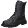 s.Oliver Schnürstiefel Mädchen schwarz|schwarz
