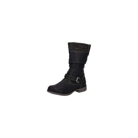 Barbarella Stiefel Mädchen schwarz|schwarz