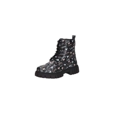 s.Oliver Schnür Boots Mädchen schwarz|schwarz|schwarz|schwarz|schwarz