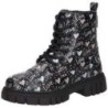 s.Oliver Schnür Boots Mädchen schwarz|schwarz|schwarz|schwarz|schwarz