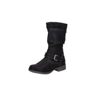 Barbarella Stiefel Mädchen schwarz|schwarz|schwarz